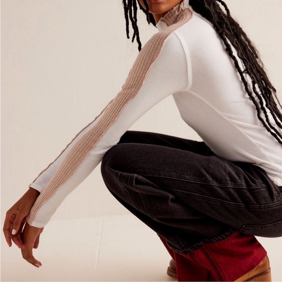 Free People We The Free Overdrive Layering Top Size XS NWT - Picture 2 of 8